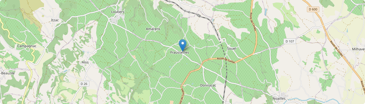 Frausseilles - Carte