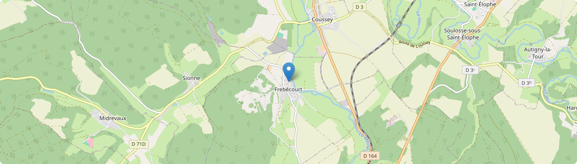 Frebécourt - Carte
