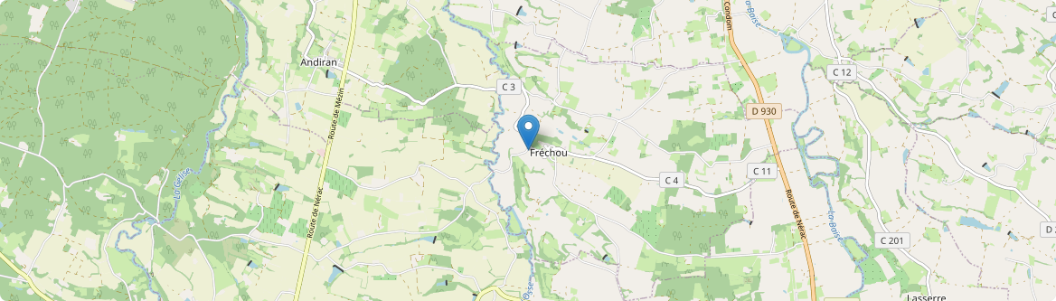 Fréchou - Carte
