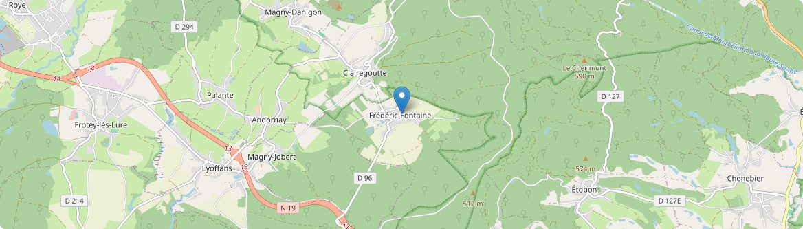 Frédéric-Fontaine - Carte