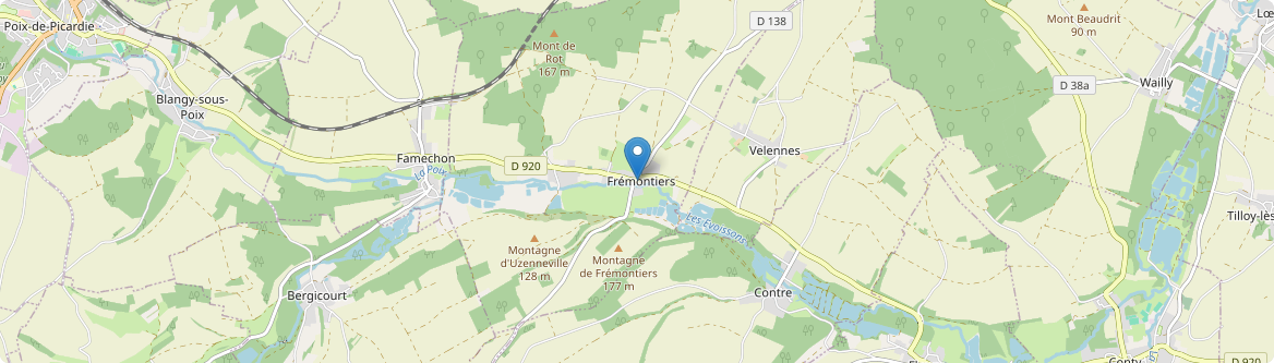 Frémontiers - Carte