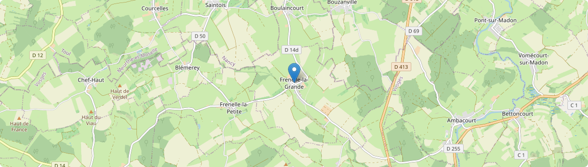 Frenelle-la-Grande - Carte