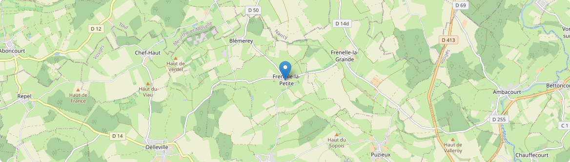 Frenelle-la-Petite - Carte