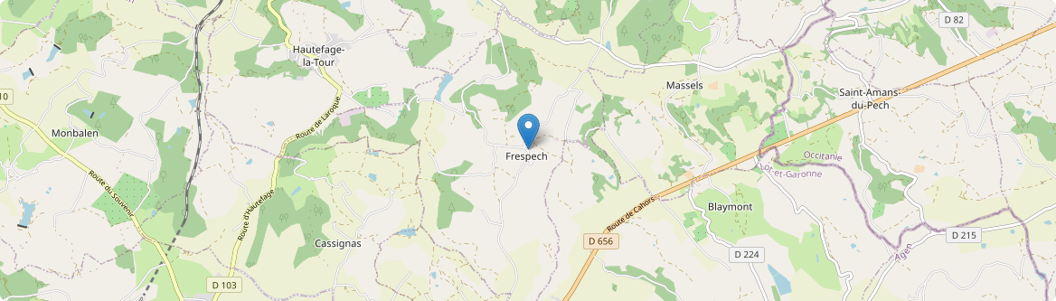 Frespech - Carte