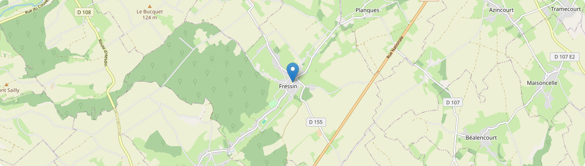 Fressin - Carte