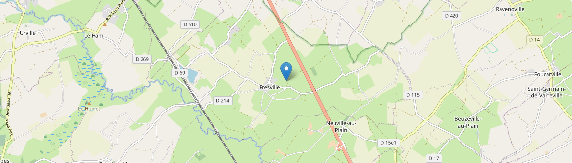 Fresville - Carte