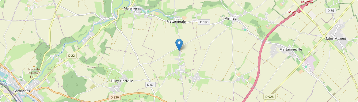 Frettemeule - Carte