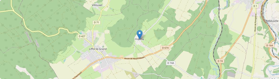 Fréville - Carte