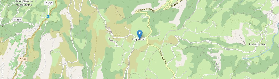 Freyssenet - Carte