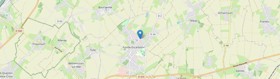 Friville-Escarbotin - Carte
