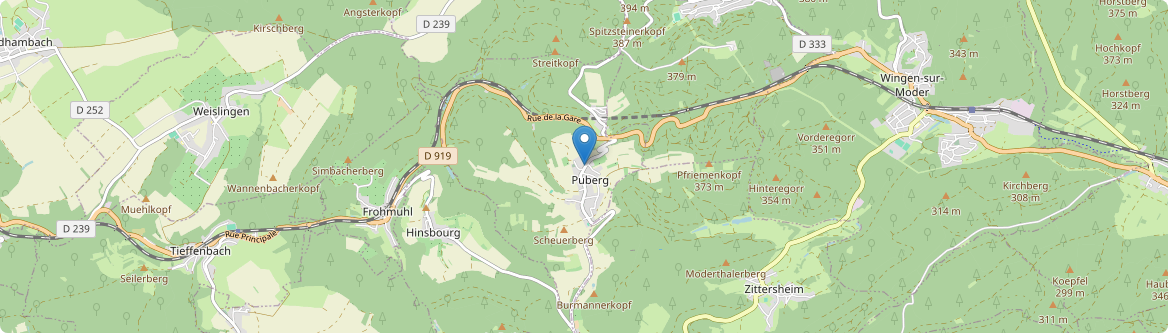 Frohmuhl - Carte