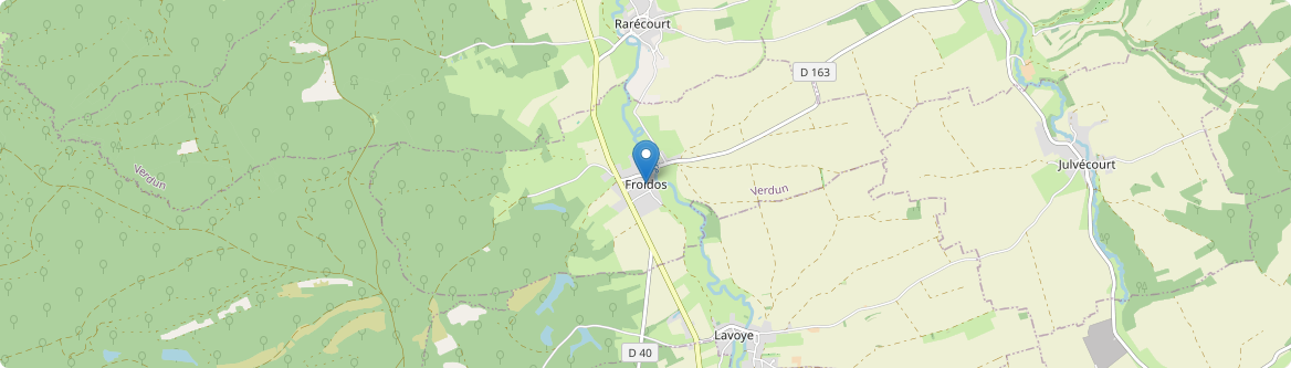 Froidos - Carte