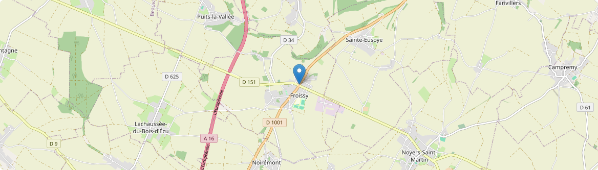 Froissy - Carte