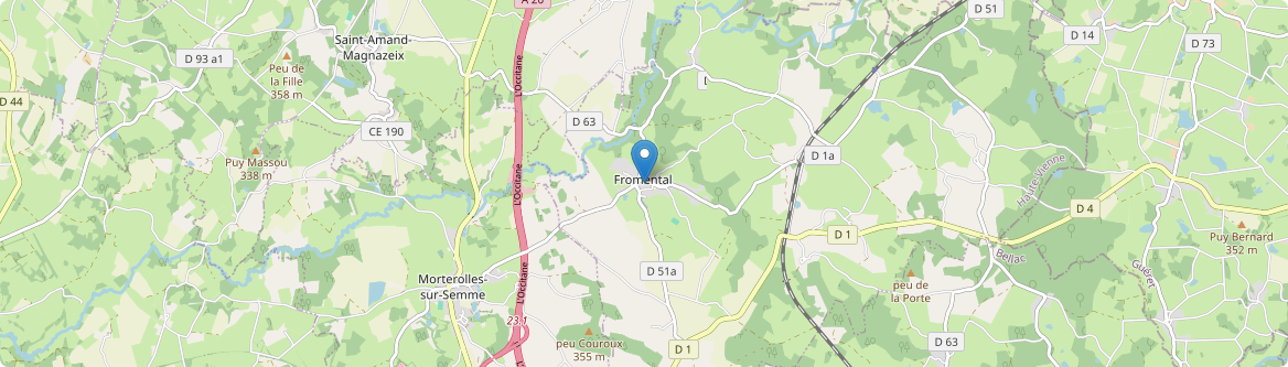 Fromental - Carte