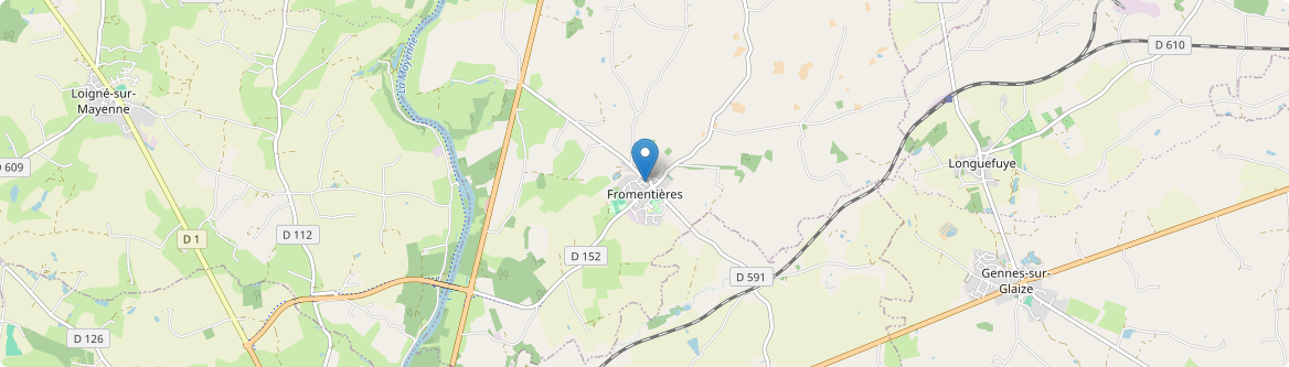 Fromentières - Carte