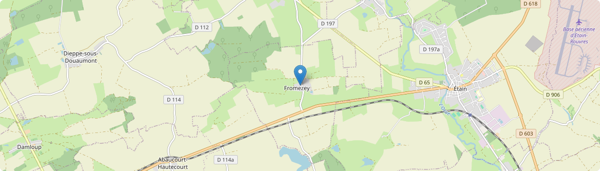 Fromezey - Carte