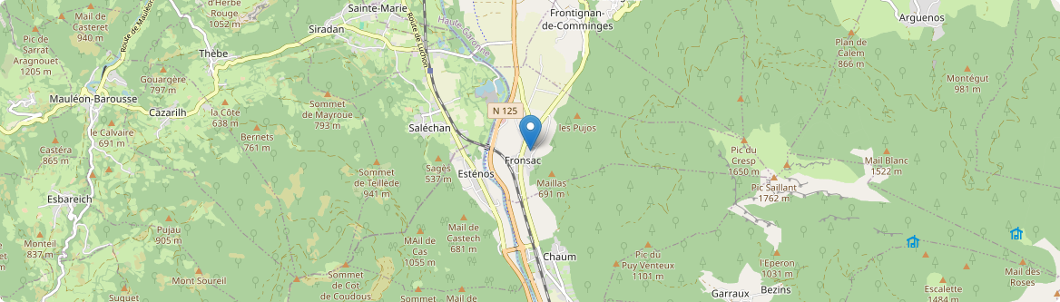 Fronsac - Carte