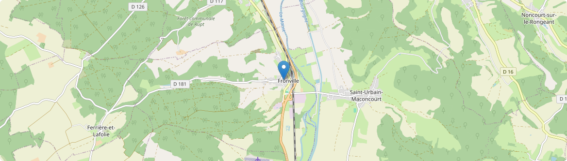 Fronville - Carte