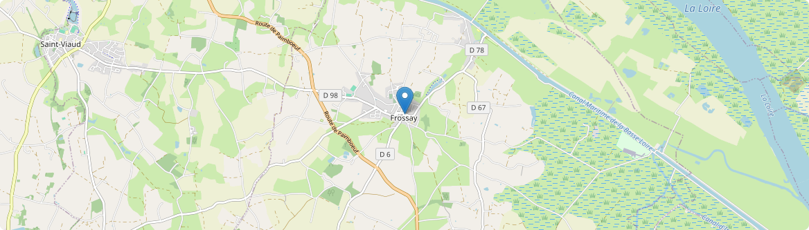 Frossay - Carte