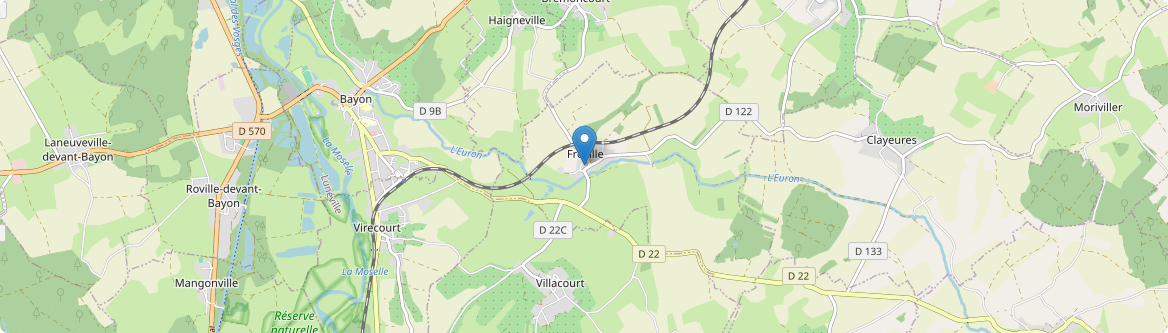 Froville - Carte