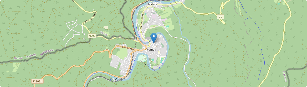 Fumay - Carte