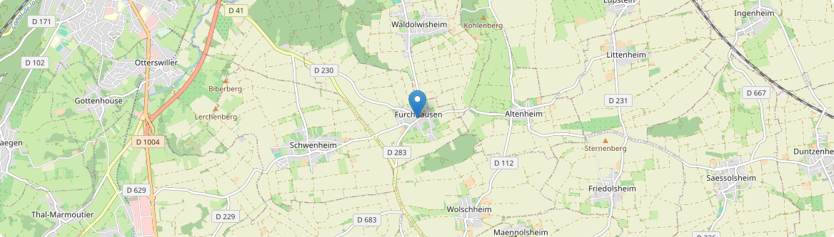 Furchhausen - Carte