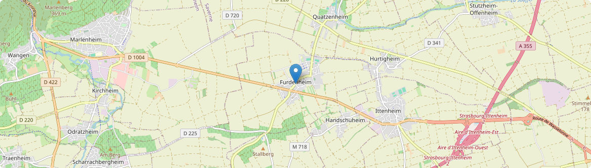 Furdenheim - Carte