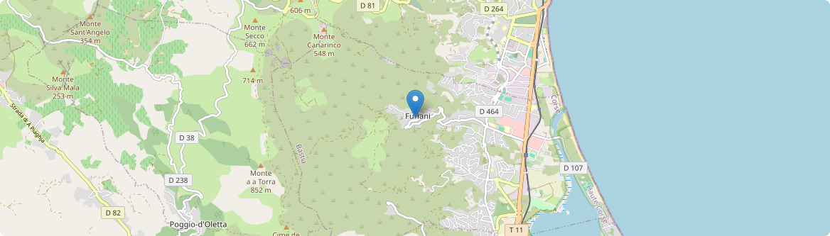 Furiani - Carte