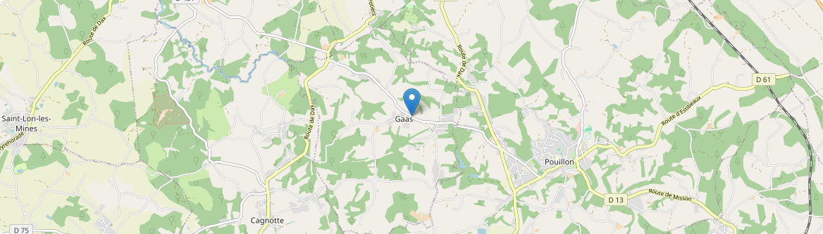 Gaas - Carte