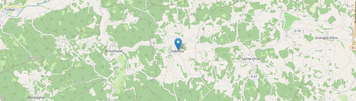 Gabillou - Carte