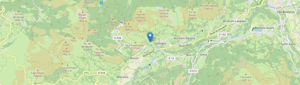 Gaillagos - Carte