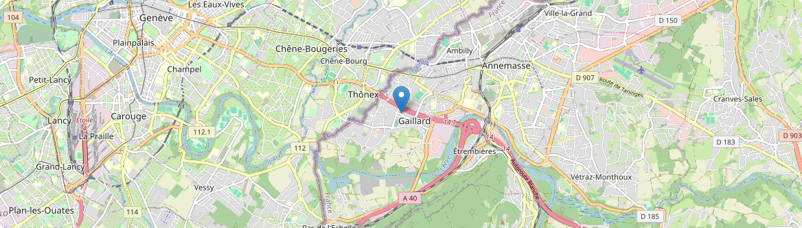 Gaillard - Carte