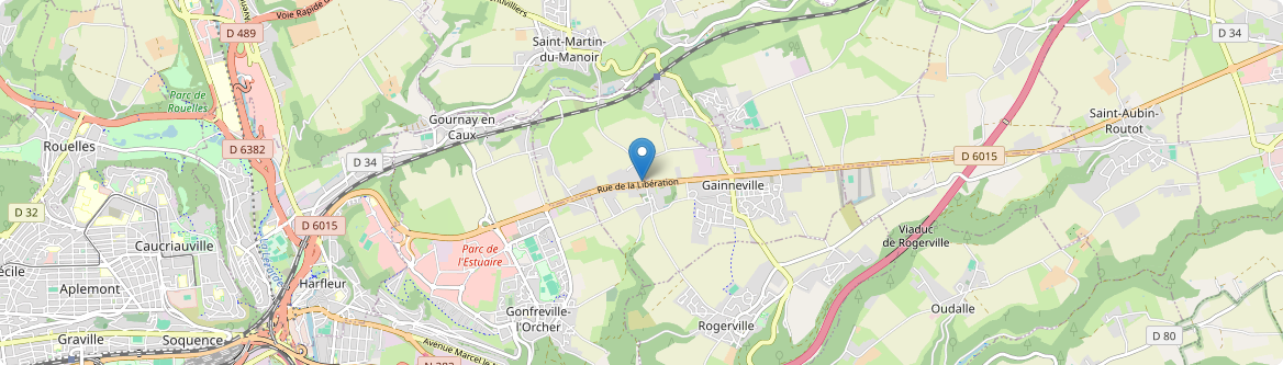 Gainneville - Carte