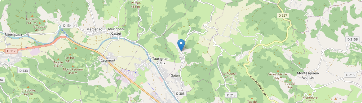 Gajan - Carte