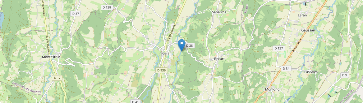 Galan - Carte