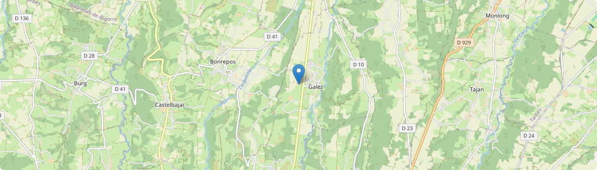Galez - Carte