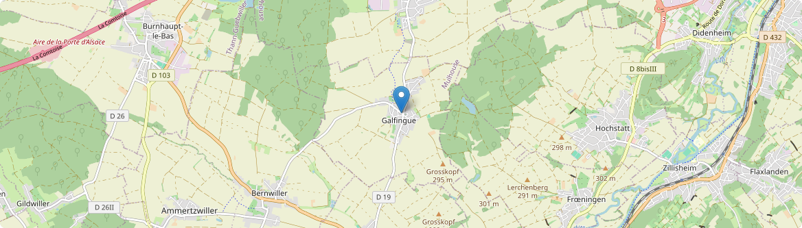Galfingue - Carte
