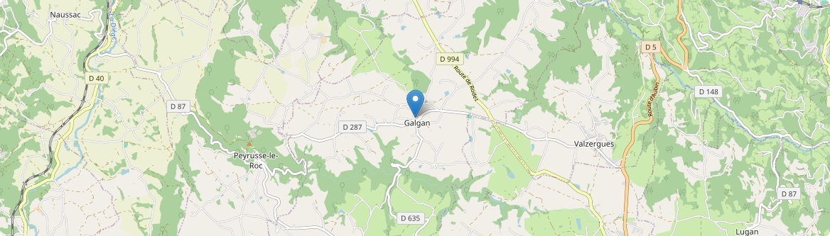 Galgan - Carte