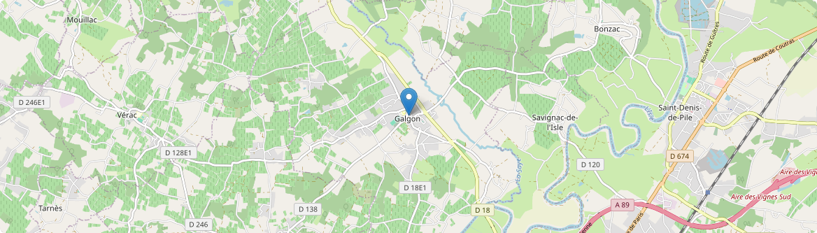Galgon - Carte