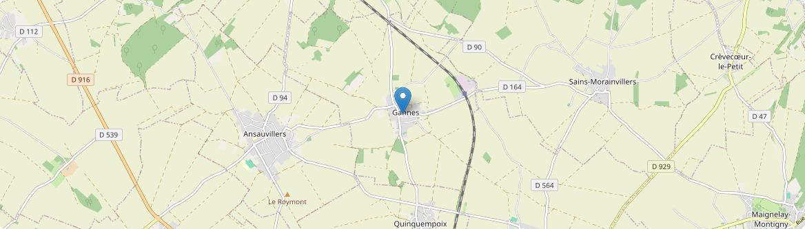 Gannes - Carte