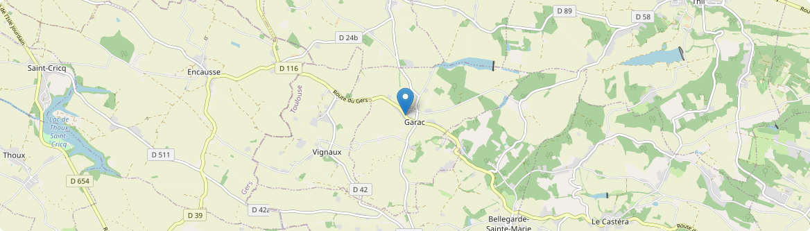 Garac - Carte
