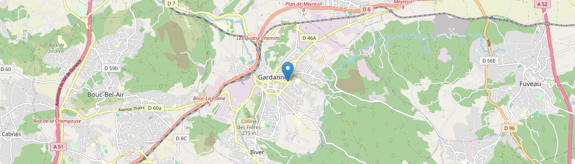 Gardanne - Carte