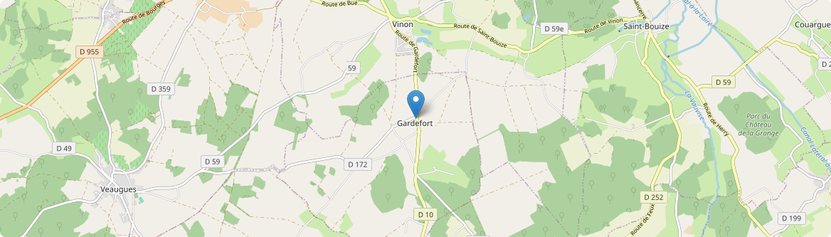 Gardefort - Carte