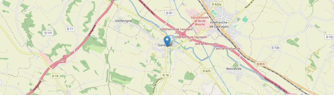 Gardouch - Carte
