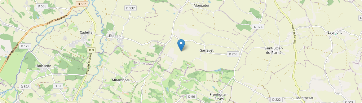 Garravet - Carte