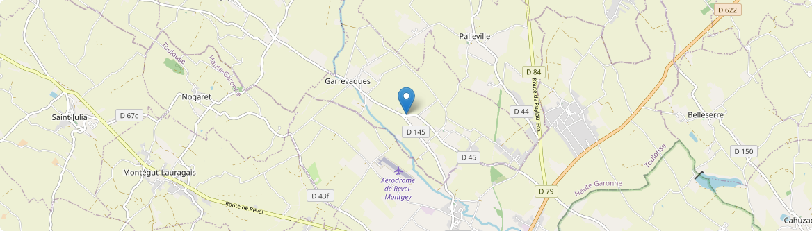 Garrevaques - Carte