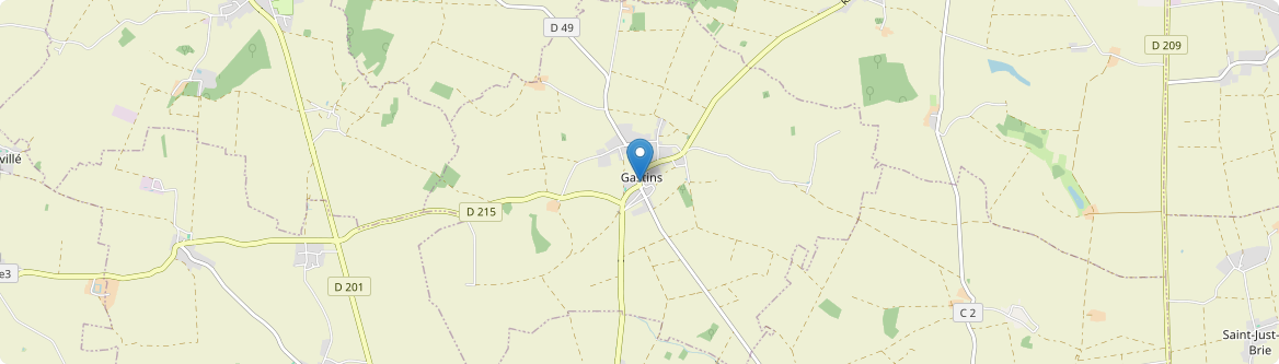 Gastins - Carte