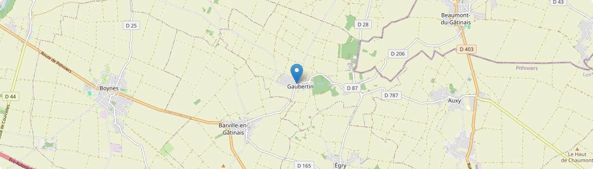 Gaubertin - Carte