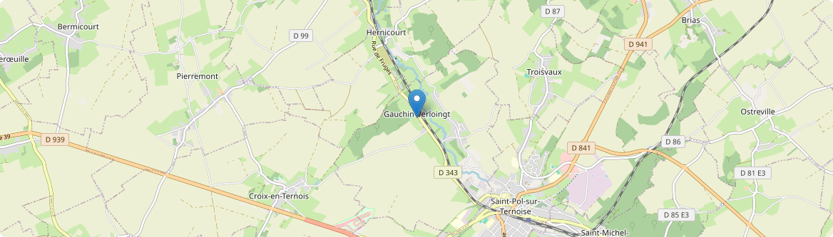 Gauchin-Verloingt - Carte