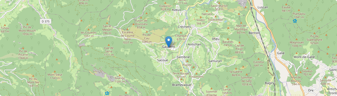 Gaudent - Carte